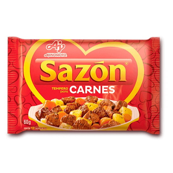 Sazón Tempero para Carnes Ajinomoto 60g