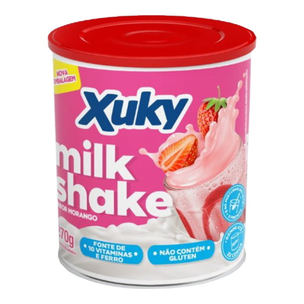 Milk Shake Sabor Morango Xuky 270g