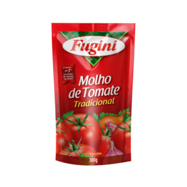 Molho de Tomate Tradicional Fugini 300g