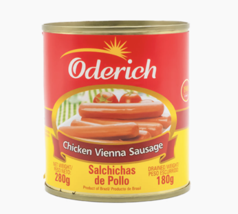 Salsicha de  Frango Tipo Vienna Oderich 180g