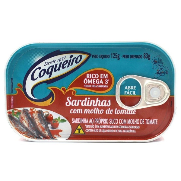 Sardinhas com Molho de Tomate Ramirez 125g