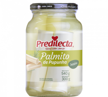 Palmito dePupunha Inteiro Predilecta 540g