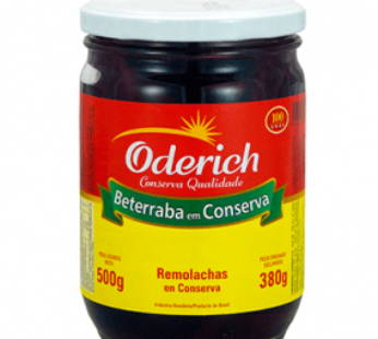 Beterraba em Conserva Oderich 500g