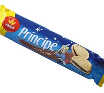 Bolacha Principe Chocolate Vieira 145g