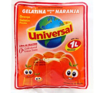 Gelatina Sabor Naranja Universal 75g