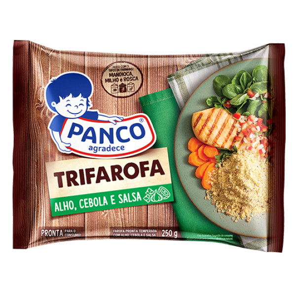 Trifarofa Alho,Cebola e Salsa Panco 250g