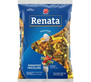 Macarrão com Ovos Parafuso Tricolori Renata 500g