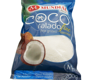 Coco Ralado Fino Mundial Foods 200g