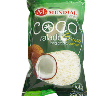Coco Ralado Grosso Mundial Foods 200g