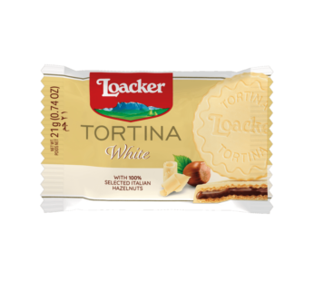 Tortina White Loacker 21 g