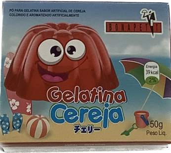Gelatina Cereja Bonapetit 50 g