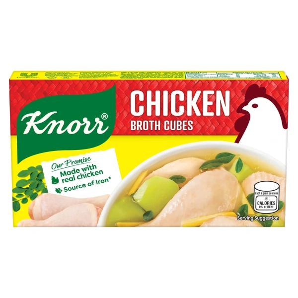Broth Cubes Chicken 60g Knorr