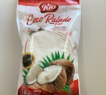 Coco ralado fino 200g Rio