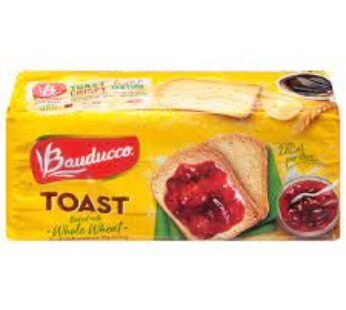 Torrada toast integral bauducco 142g