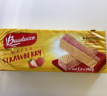 Wafer strawberry bauducco 142g