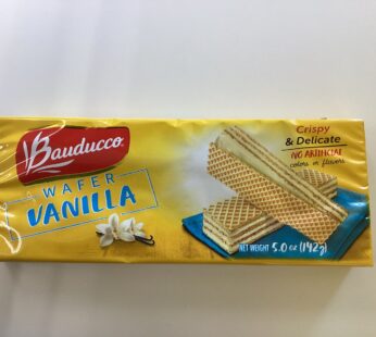 Wafer vanilla bauducco 142g