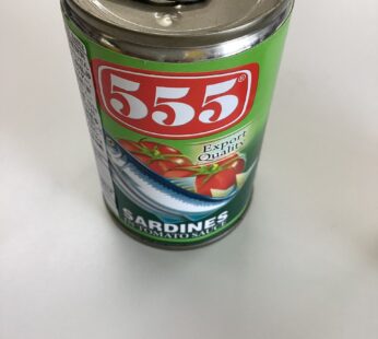 555 sardines in tomato sauce 155g