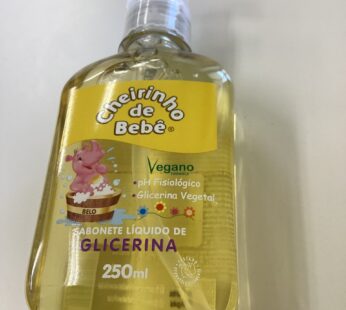 Cheirinho de bebê sabonete líquido glicerina 250ml