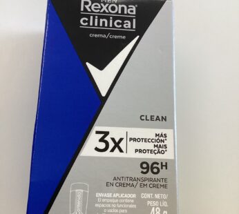 Rexona clinical men antitranspirante em creme 48g