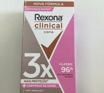 Rexona clínica women em creme 96h 58g