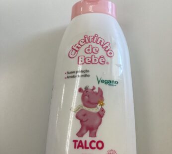 Cheirinho de bebê rosa talco 120g