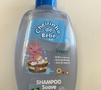 Shampoo azul cheirinho de bebê 210ml