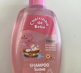 Shampoo rosa cheirinho de bebê 210ml