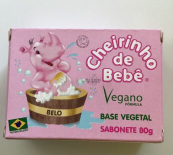 Cheirinho de bebê rosa sabonete 80g