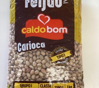 Feijão carioca caldo bom 1KG