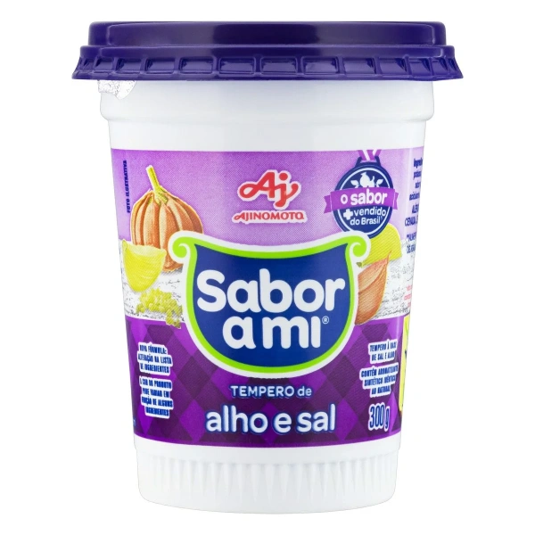 Tempero de alho e sal Ajinomoto 300g