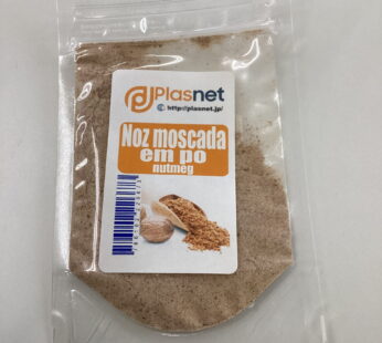 Noz moscada em pó 8g plasnet