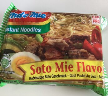 Instant noodles Soto Mie flavour 75g indo mie