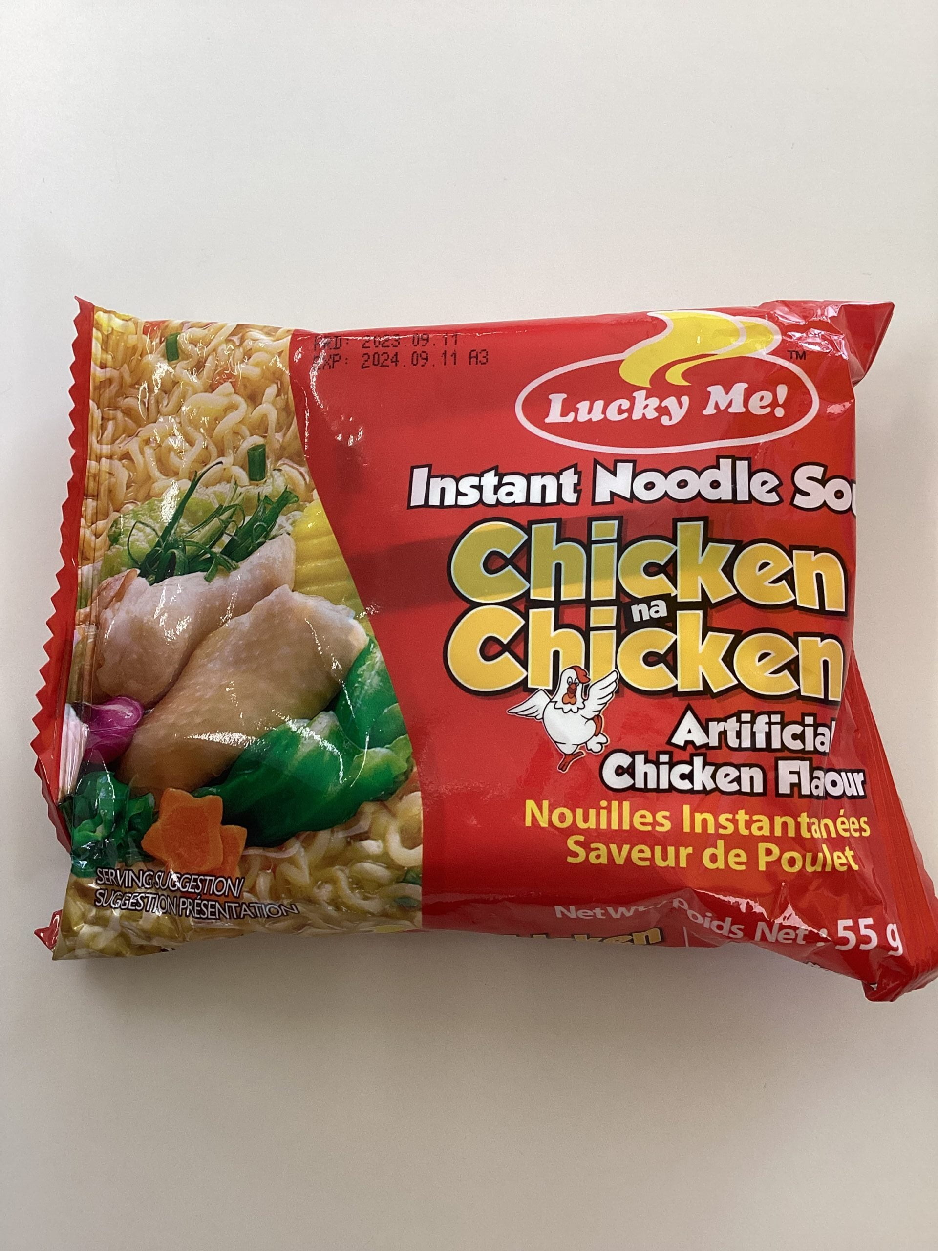 Instant noodles chicken 55g lucky me