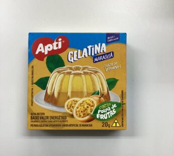 Gelatina maracujá 20g Apti