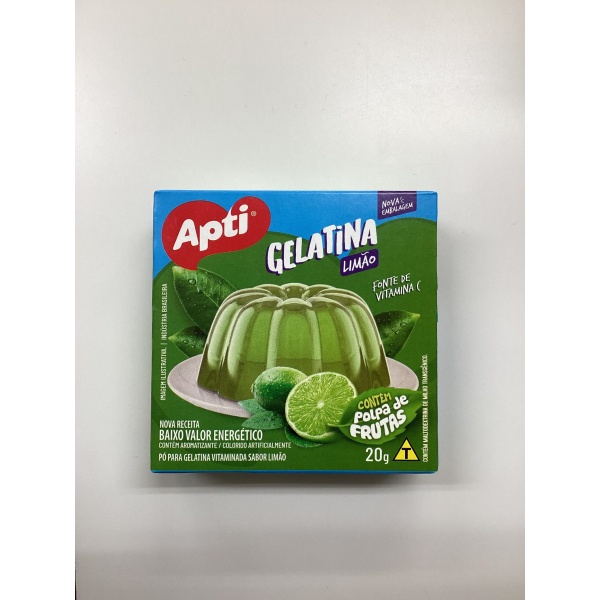 Gelatina limão 20g Apti