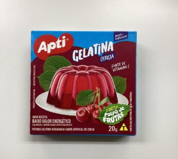 Gelatina cereja  20g Apti