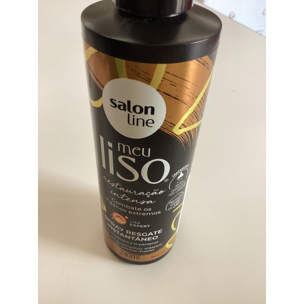 Salon line meu liso restauração intensa 240ml