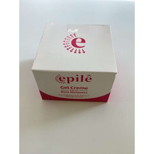 Epilê gel creme facial rosa mosqueta 50g