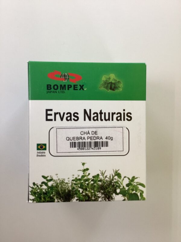 Ervas naturais cha de quebra pedra 40g