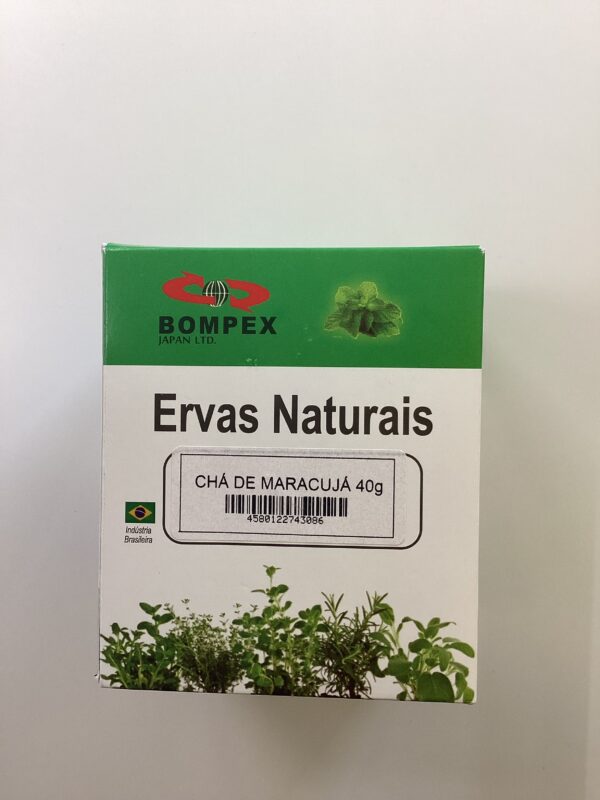 Ervas naturais cha de maracujá 40g