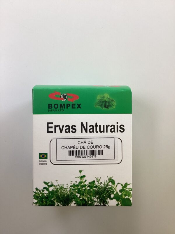 Ervas naturais cha de chapéu de couro 25g