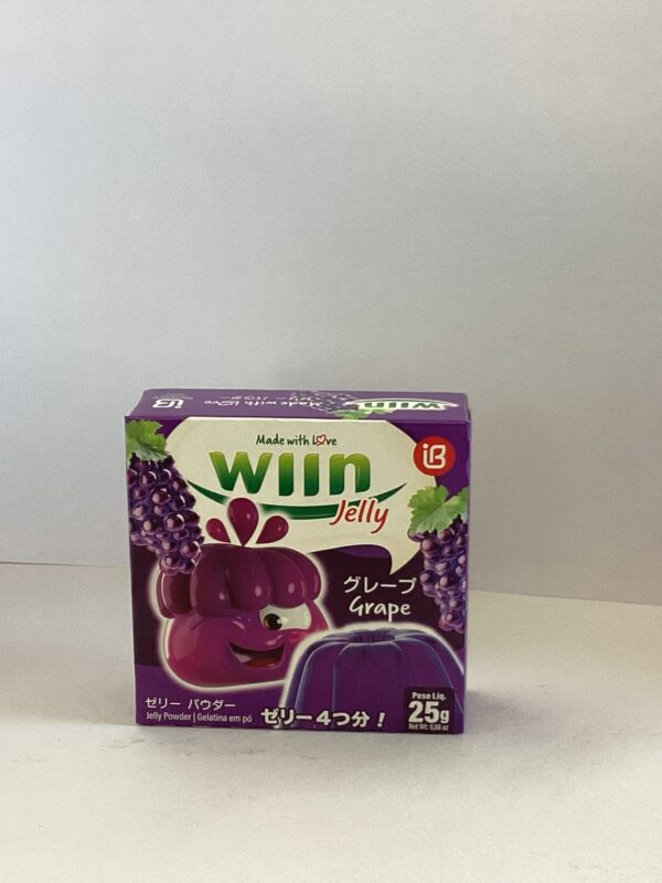 WIIN jelly grape uva 25g