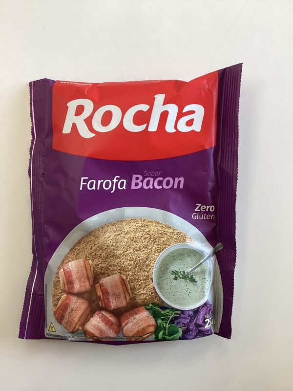 Rocha farofa bacon zero glúten 250g