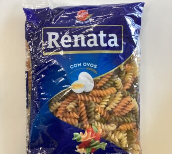 Renata macarrão parafuso tricolor 500g