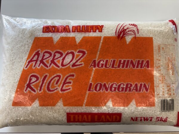 Arroz Agulhinha 5kg Thailand