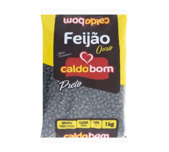 Feijao Preto Caldo Bom 1kg